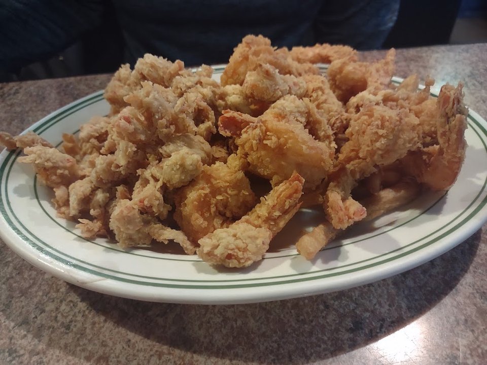 Fried Shrimp and Crawfish Tails